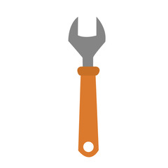 Wrench construction tool vector illustration graphic design