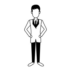 Male doctor cartoon vector illustration graphic design