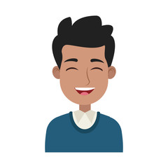 Executive businessman cartoon vector illustration graphic design