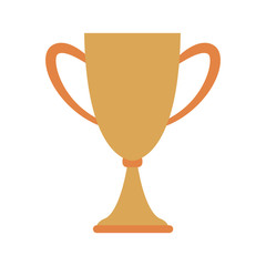 Trophy cup symbol vector illustration graphic design