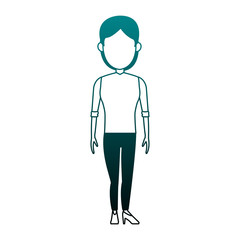 Executive business woman cartoon vector illustration graphic design