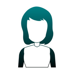 young woman cartoon vector illustration graphic design