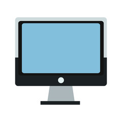 Computer screen technology vector illustration graphic design