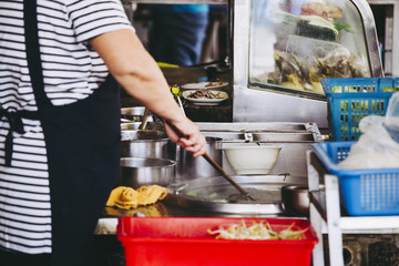 台北の屋台風景