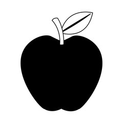 Apple fruit isolated vector illustration graphic design