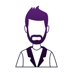 Young doctor cartoon vector illustration graphic design