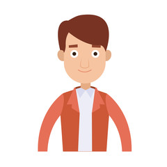 Executive businessman cartoon vector illustration graphic design