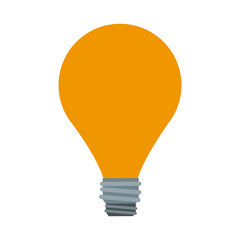 Bulb light energy vector illustration graphic design