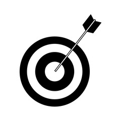 Target dartboard symbol vector illustration graphic design