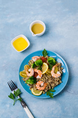 Quinoa salad with vegetables
