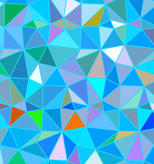 Colorful Triangle Abstract Background