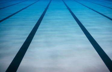Swimming pool's underwater surface