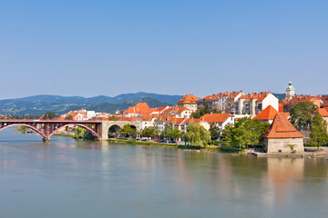 Obraz premium Maribor city embankment