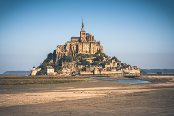 Fototapeta na wymiar Mont Saint Michel abbey