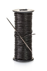 spool of black thread