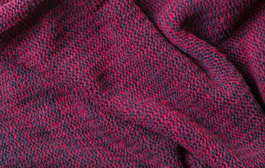 background woolen knitted fabric