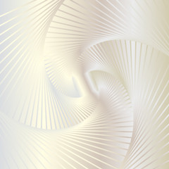 Naklejka premium Abstract spiral vector background. Image of twisting lines on light background.
