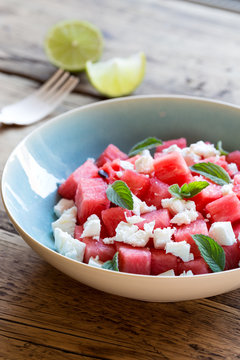 Watermelon salad