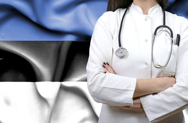 Conceptual image of national healthcare system in Estonia