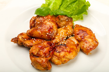 Teriyaki thighs