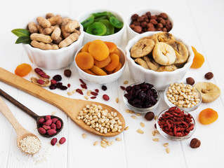 Mixed dried fruits