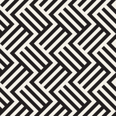 Vector seamless pattern. Modern stylish abstract texture. Repeating geometric tiles