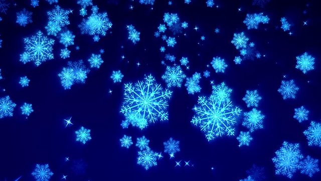 雪の結晶のダンス（ふんわり） ループ　合成サンプル：https://youtu.be/98ko2fXwB_s