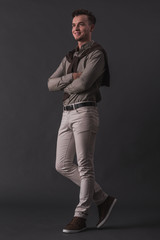 Fototapeta premium Stylish young man