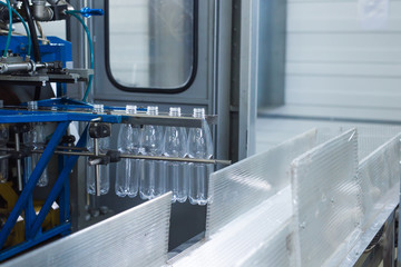 Drink water production line in industry