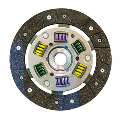 Clutch disc for a car engine.