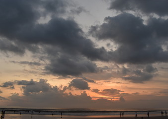 Fototapeta premium バリ島の夕暮れの浜辺