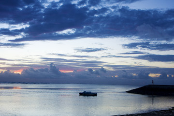 Fototapeta premium 夕暮れの海