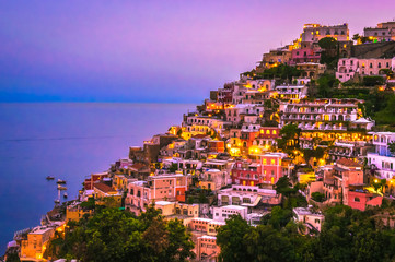 Sunset at Positano