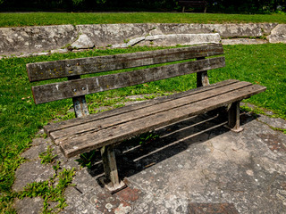 Old Bench in the Park