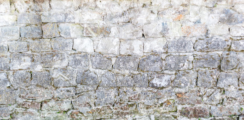 Old dirty stone wall.