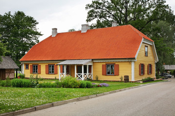 View of Turaida village near Sigulda. Latvia