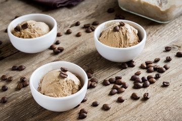 Coffee ice cream