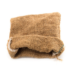 Sack Cloth Tag Isolated on a White background