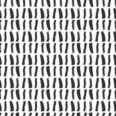 Seamless hand drawn pattern with brush strokes. Vector, isolated.