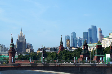 Fototapeta na wymiar Moscow center