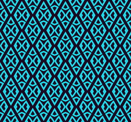 Vector seamless pattern. Modern stylish linear texture. Repeating geometric tiles with line elements.