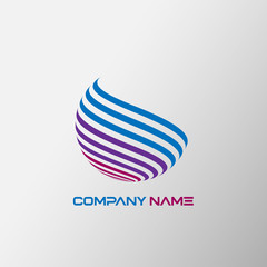Abstract Logo Template Design Vector