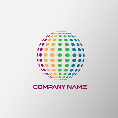 Abstract Logo Template Design Vector