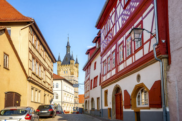 Obraz premium Bad Wimpfen, Błękitna Wieża