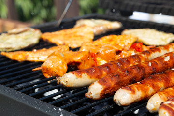 Grillen Grillfleisch 