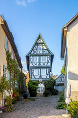 Bad Wimpfen, Fachwerkhaus in der Badgasse 