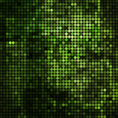 abstract vector colored round dots background