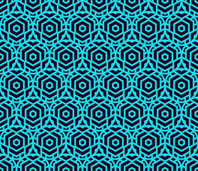 Geometric simple luxury blue minimalistic pattern with lines. Can be used as wallpaper, background or texture.