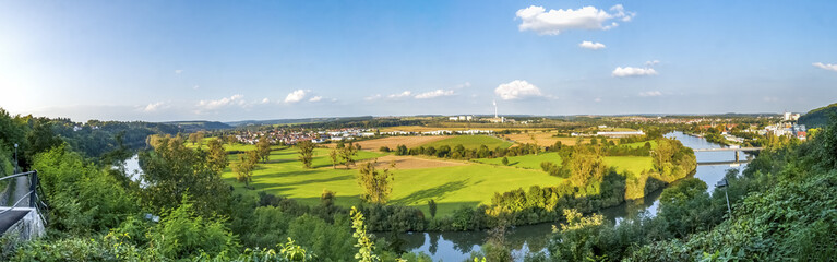 Bad Wimpfen, Ausblick über die Landschaft 