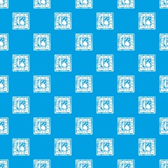Sushi traditional pattern vector seamless blue repeat for any use